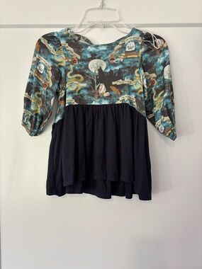 Tiny Roots Harry Potter Themed Long Sleeve Dress 2T